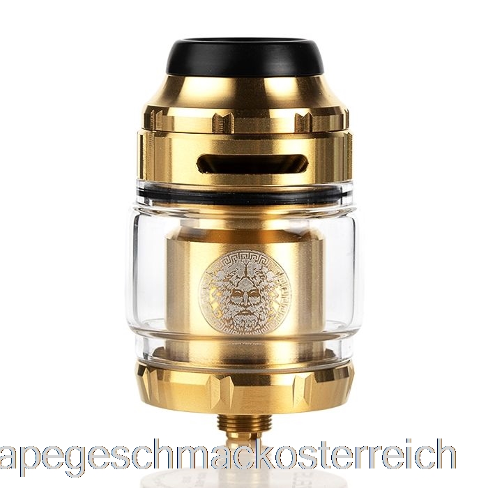 Geek Vape Zeus X 25mm RTA (ZX RTA) Gold Vape Geschmack